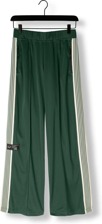 HAUTE L'AMITIÉ Haute L'Amitié Dames Broeken Baggy Track Tall Pants Donkergroen - Foto 3