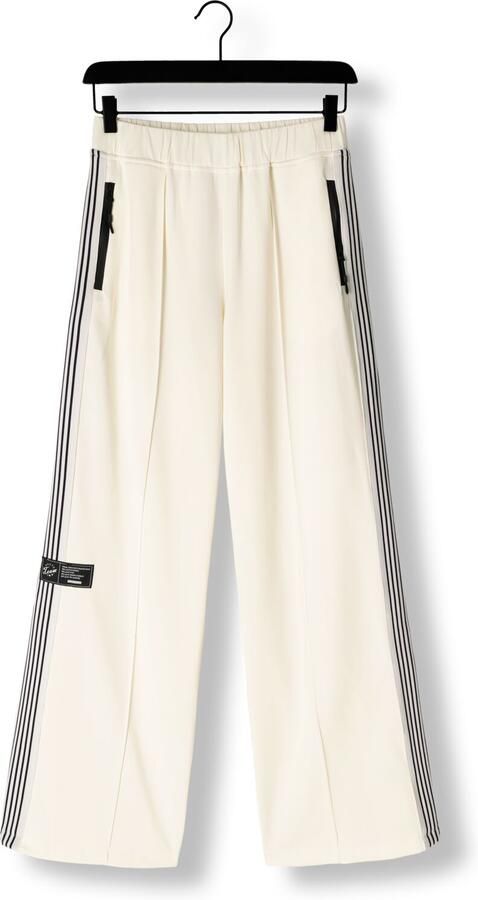 HAUTE L'AMITIÉ Haute L'Amitié Dames Broeken Baggy Track Tall Pants Wit - Foto 2
