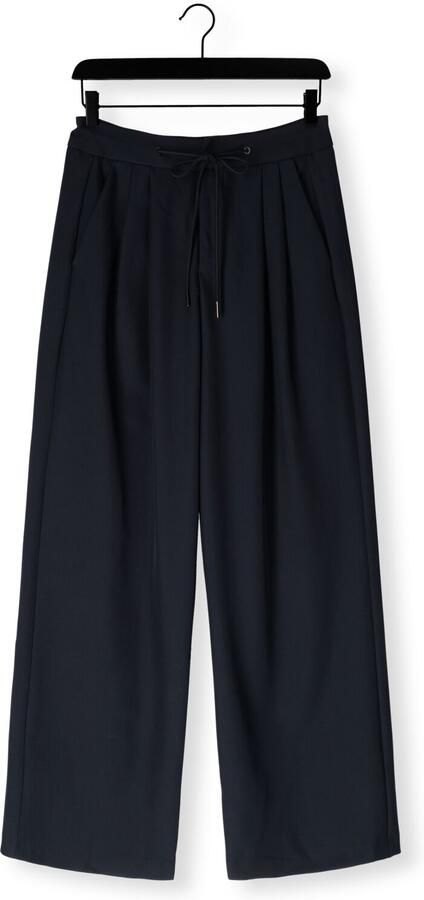 HAUTE L'AMITIÉ Haute L'Amitié Dames Broeken Michelle Tailor Tie Tall Pant Donkerblauw - Foto 4
