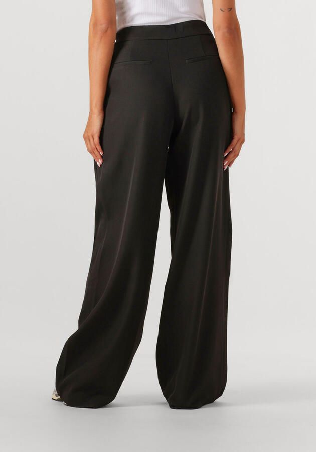 HAUTE L'AMITIÉ Haute L'Amitié Dames Broeken Michelle Tailor Tie Tall Pant Zwart