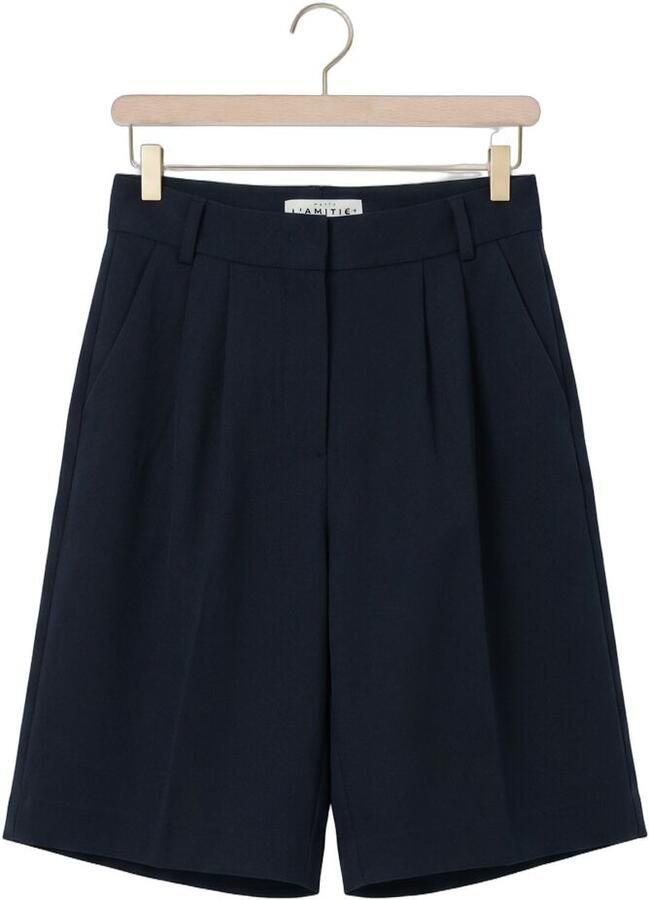 HAUTE L'AMITIÉ Haute L'Amitié Dames Broeken Premiere Bermuda Donkerblauw - Foto 2