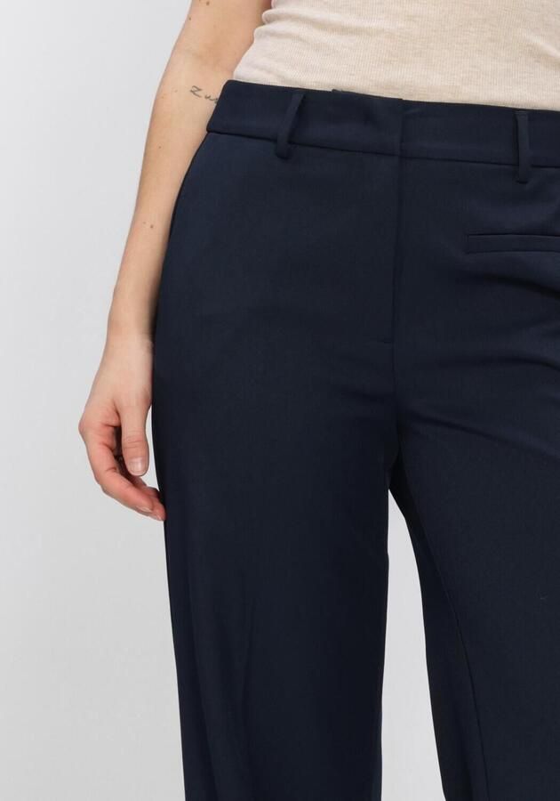 HAUTE L'AMITIÉ Haute L'Amitié Dames Broeken Premiere Plain Tall Pant Donkerblauw - Foto 3