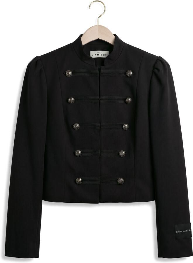 HAUTE L'AMITIÉ Haute L'Amitié Dames Jassen Premiere Uniform Jacket Zwart - Foto 2