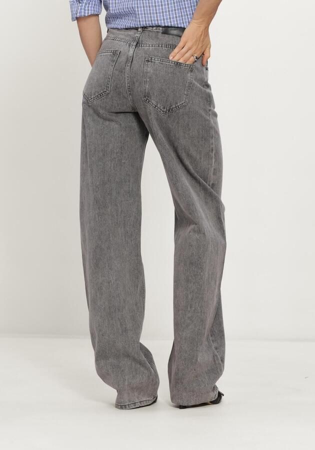 HAUTE L'AMITIÉ Haute L'Amitié Dames Jeans Flip Barrel Grey Tall Jeans Grijs - Foto 2