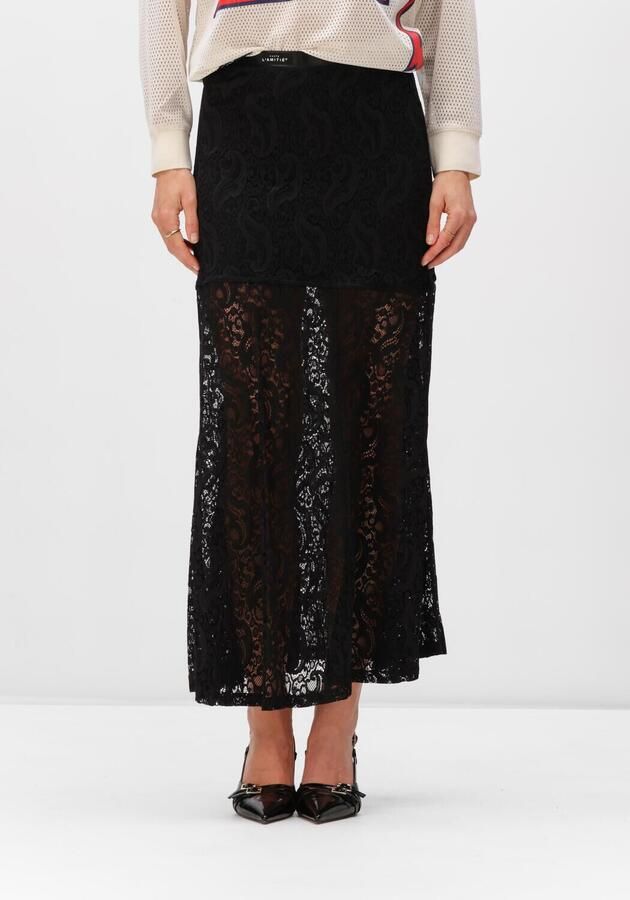 HAUTE L'AMITIÉ Haute L'Amitié Dames Rokken Summer Lace Skirt Zwart
