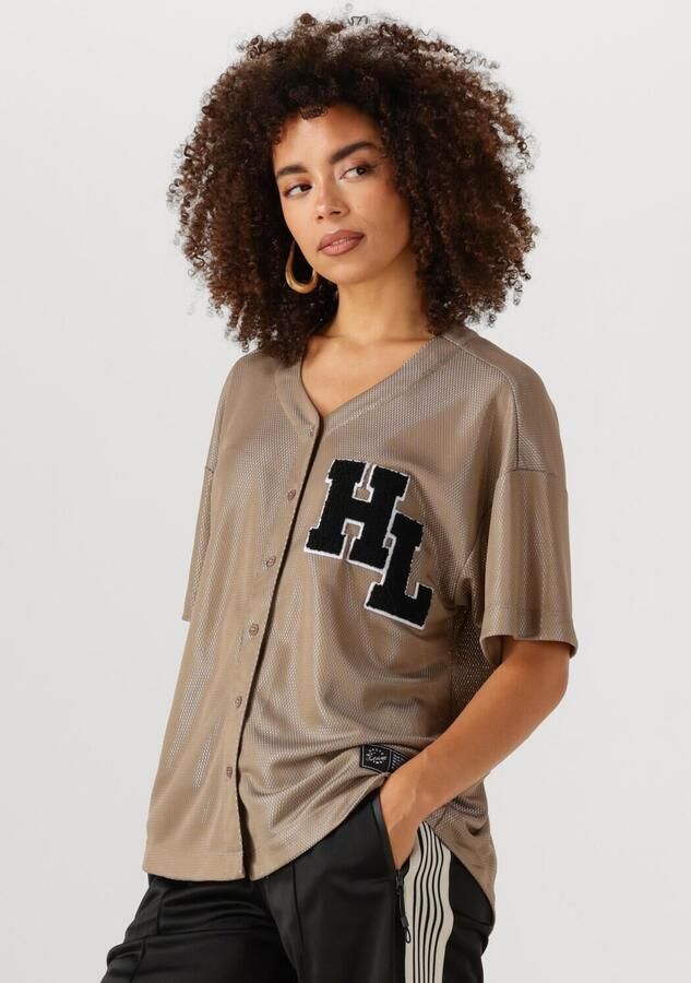 HAUTE L'AMITIÉ Haute L'Amitié Dames Tops & T-shirts Court Tee Bruin - Foto 4