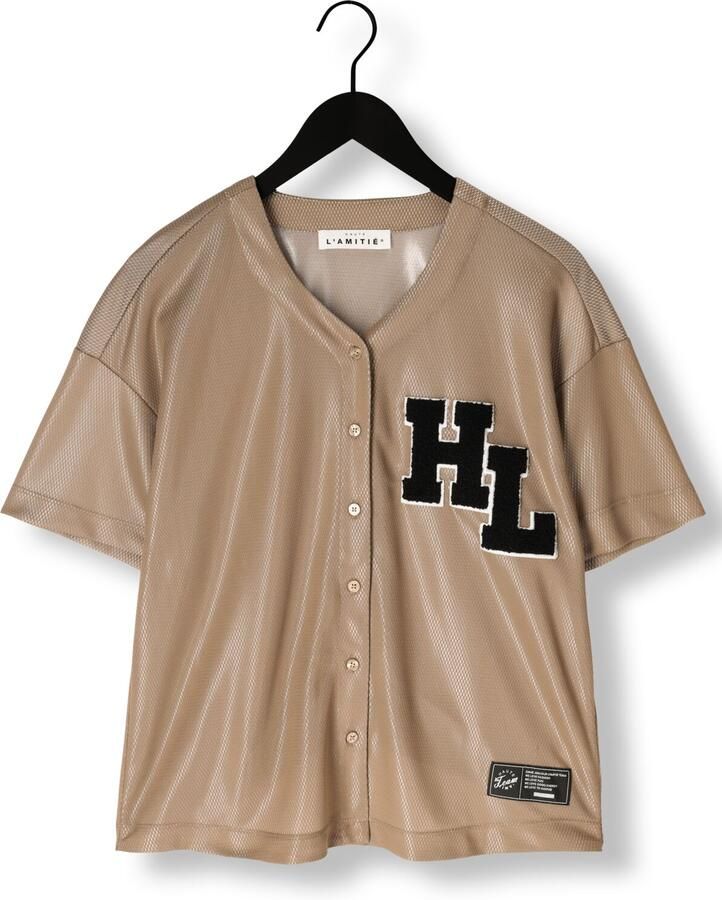 HAUTE L'AMITIÉ Haute L'Amitié Dames Tops & T-shirts Court Tee Bruin