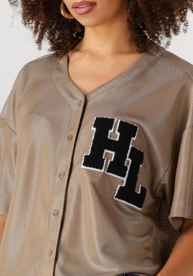 HAUTE L'AMITIÉ Haute L'Amitié Dames Tops & T-shirts Court Tee Bruin - Foto 3