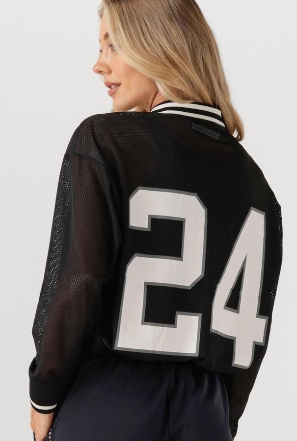 HAUTE L'AMITIÉ Haute L'Amitié Dames Tops & T-shirts Drift Polo Blouse Zwart - Foto 3