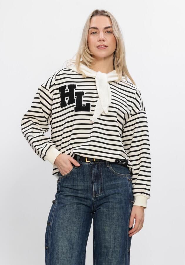 HAUTE L'AMITIÉ Haute L'Amitié Dames Truien & Vesten Stripe Application Sweat Multi