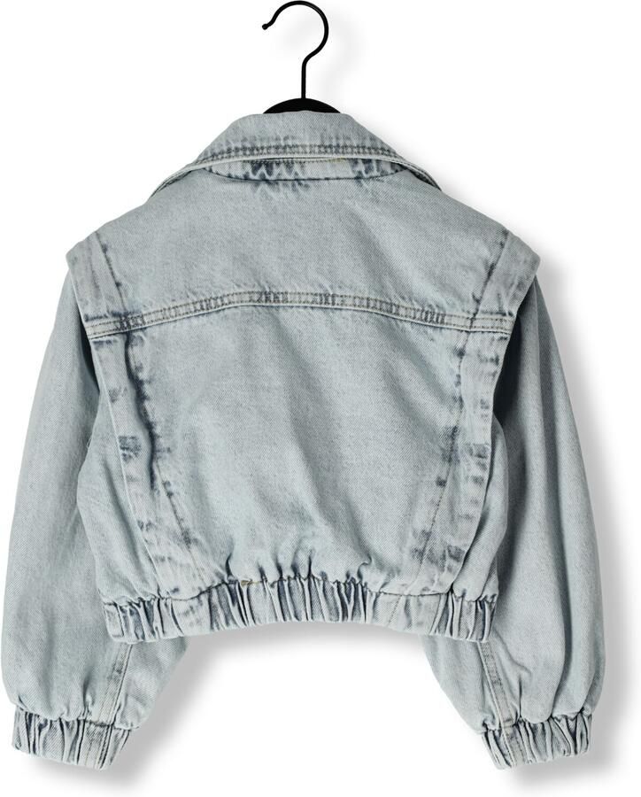 HOMAGE Meisjes Jassen Tailored Denim Jacket Lichtblauw