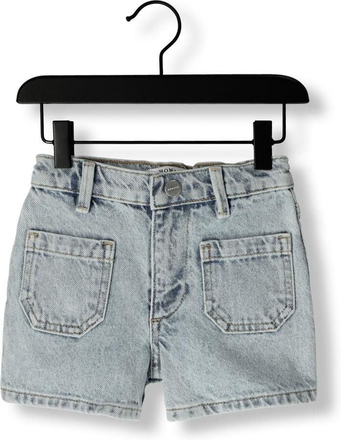 HOMAGE Meisjes Jeans Denim Shorts With Front Pockets Grijs - Foto 3
