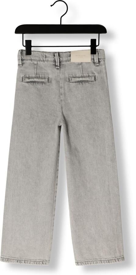 HOMAGE Meisjes Jeans Pleated Jeans Lichtgrijs