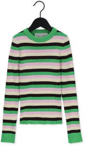 Hound Groene Trui Stripe Knit