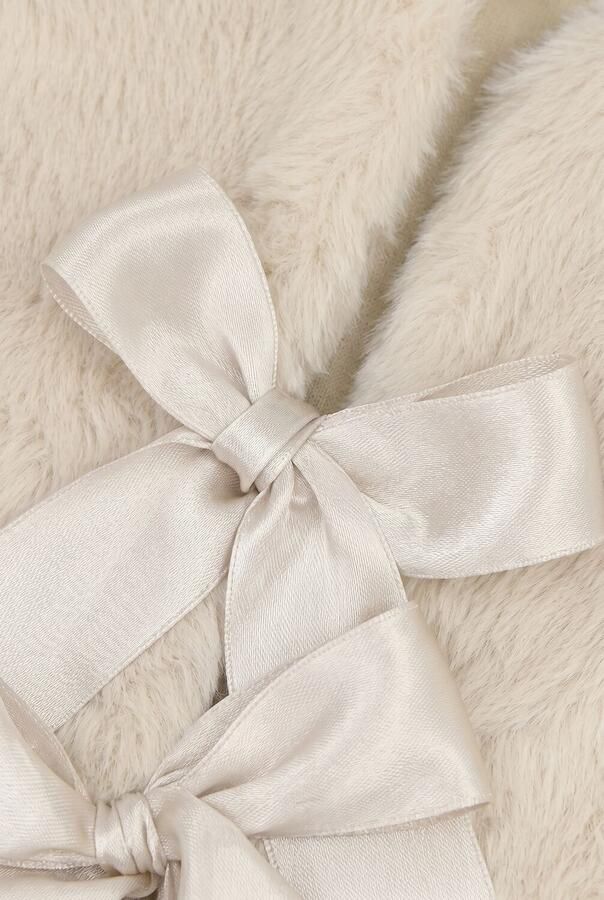 HOUSE OF JAIMIE Meisjes Blazers Soft Fur Bodywarmer Creme - Foto 2