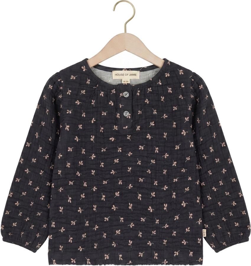 HOUSE OF JAIMIE Meisjes Blouses Balloon Blouse Antraciet