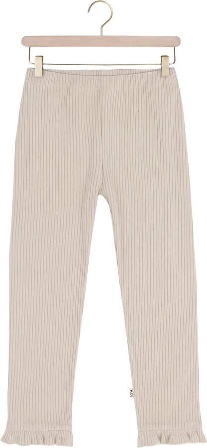 HOUSE OF JAIMIE Meisjes Broeken Frill Leggings Creme