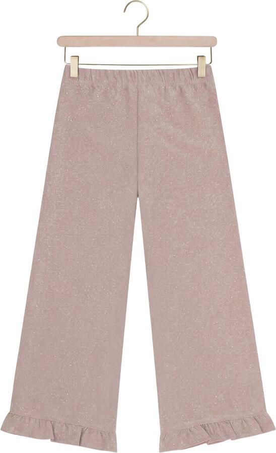 HOUSE OF JAIMIE House Of Jamie Meisjes Broeken Ruffled Pants Lichtroze