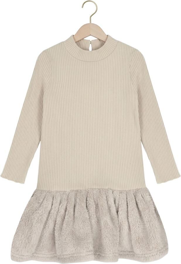 HOUSE OF JAIMIE Meisjes Jurken Flare Dress Beige