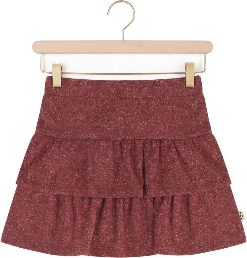 HOUSE OF JAIMIE Meisjes Rokken Ruffled Skirt Bordeaux