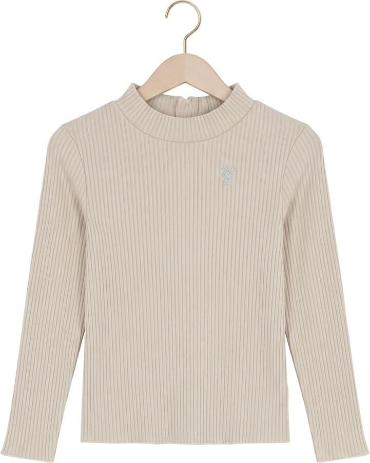 HOUSE OF JAIMIE Meisjes Tops & T-shirts Turtleneck Tee Beige