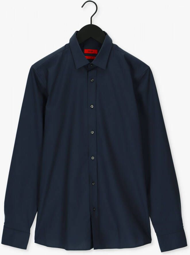 Hugo Donkerblauwe Klassiek Overhemd Elisha02 10224742 01