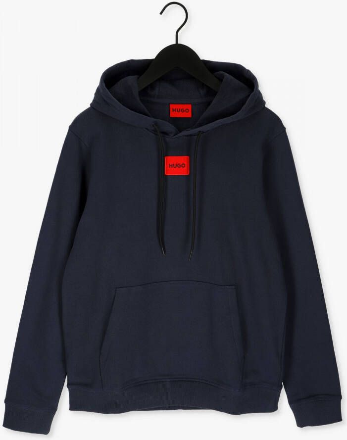 HUGO Hoodie met labelstitching model 'Daratschi'
