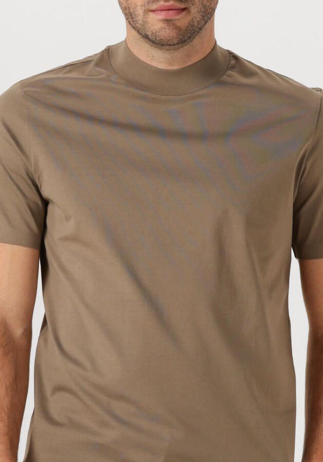 HUGO Heren Polo's & T-shirts Dimersom 10271881 Khaki - Foto 3
