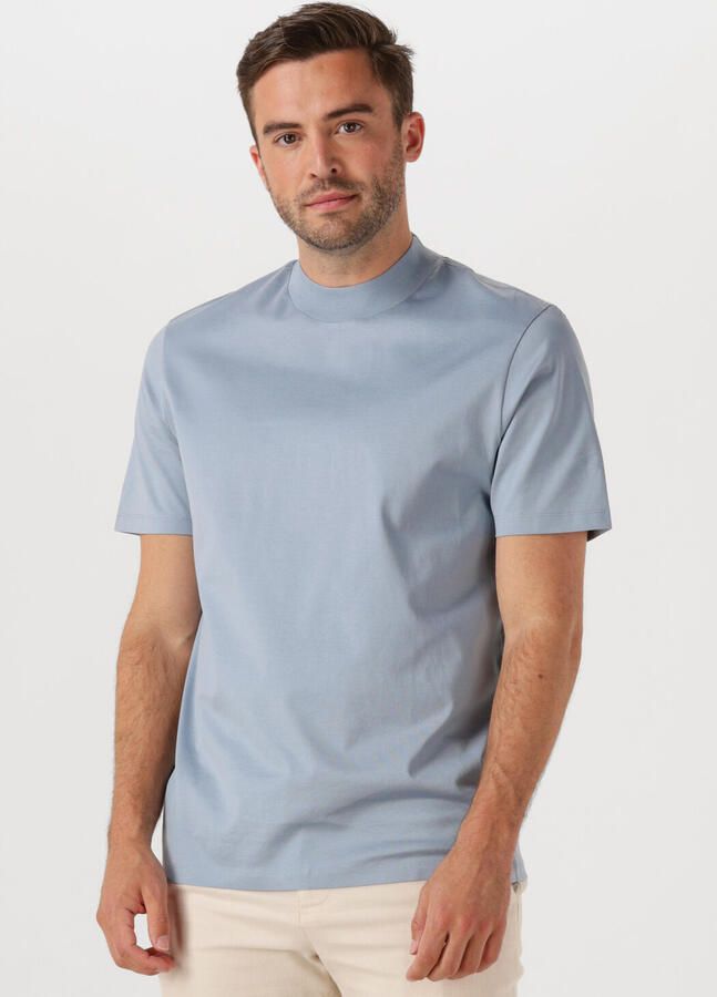 HUGO Heren Polo's & T-shirts Dimersom 10271881 Lichtblauw - Foto 4