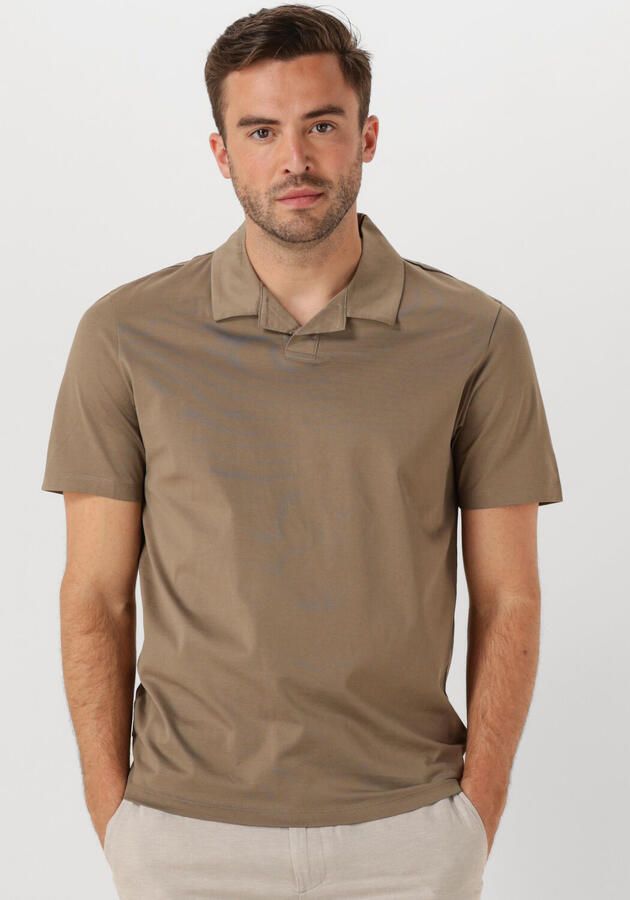 HUGO Heren Polo's & T-shirts Dimerspolo 10271881 Bruin - Foto 4