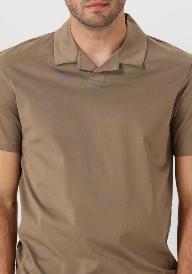 HUGO Heren Polo's & T-shirts Dimerspolo 10271881 Bruin - Foto 2