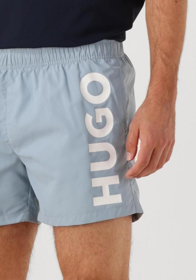 HUGO Relaxed fit zwembroek met labelprint model 'ABAS' - Foto 3