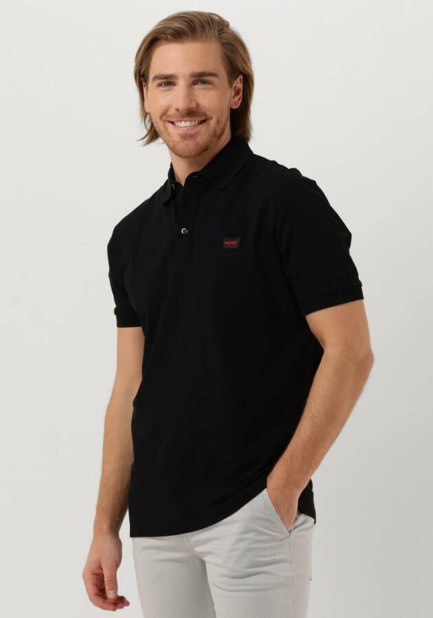 HUGO regular fit polo black