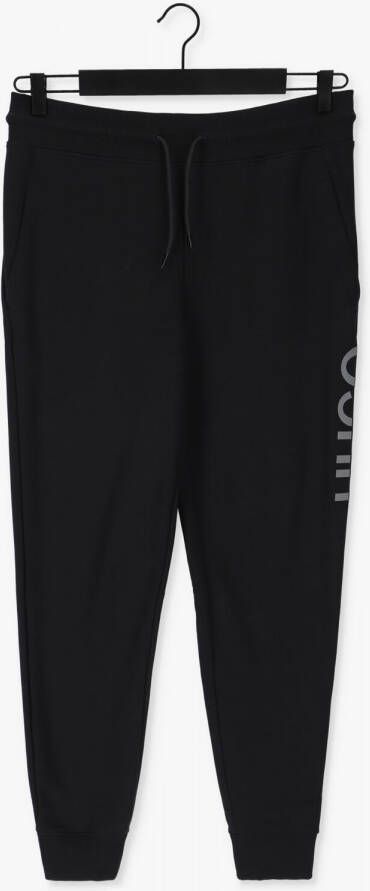 HUGO regular fit joggingbroek met logo black