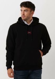 HUGO hoodie Dorage met logo black