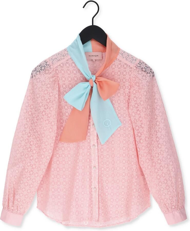 HUNKON Dames Blouses Stella Shirt Roze - Foto 1