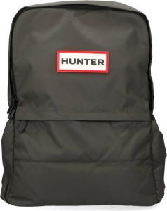 Hunter Groene Rugtas Original Large Nylon Backpack