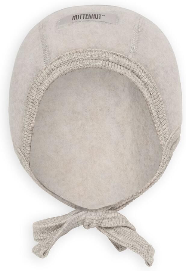 HUTTELiHUT Baby Hoeden Bonnet Wool Fleece Gebroken Wit-12M - Foto 3