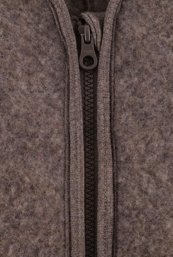 HUTTELiHUT Baby Rompers Pram Suit Wool Fleece Taupe - Foto 2