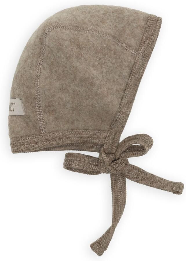 HUTTELiHUT Bonnet Wool Fleece Beige-12M