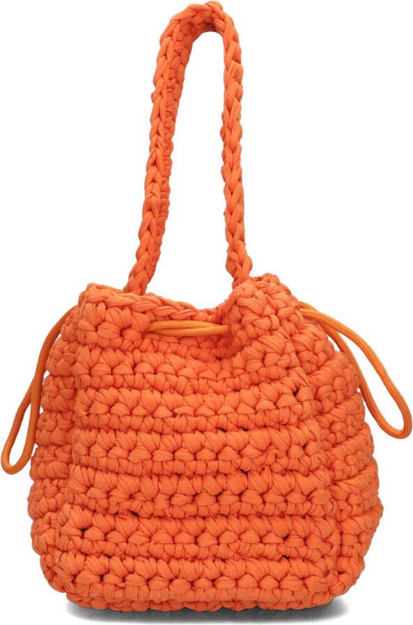Hvisk Luna Crochet Handtas Orange Dames
