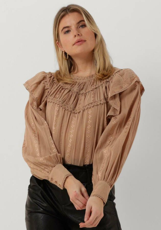IBANA Dames Blouses Thanique Beige