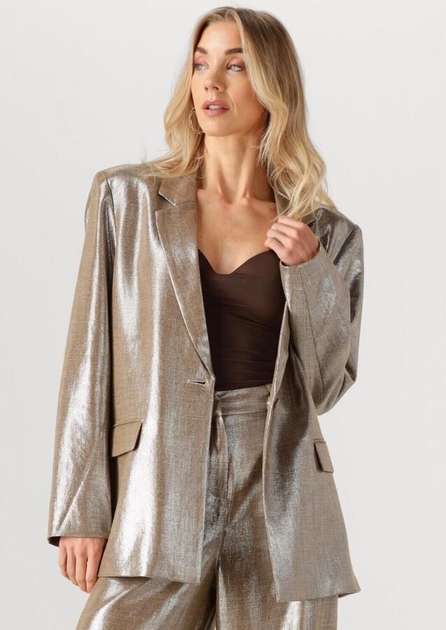 IBANA Dames Blazers Jessey Shimmery Goud - Foto 4