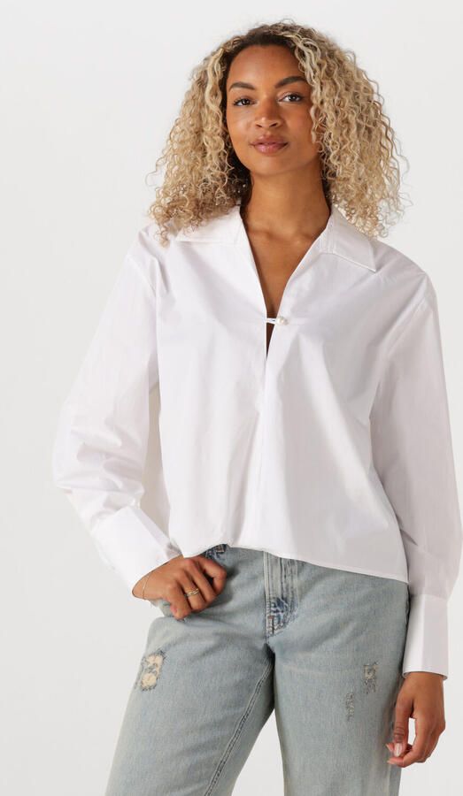 IBANA Dames Blouses Baily Blouse Wit - Foto 4