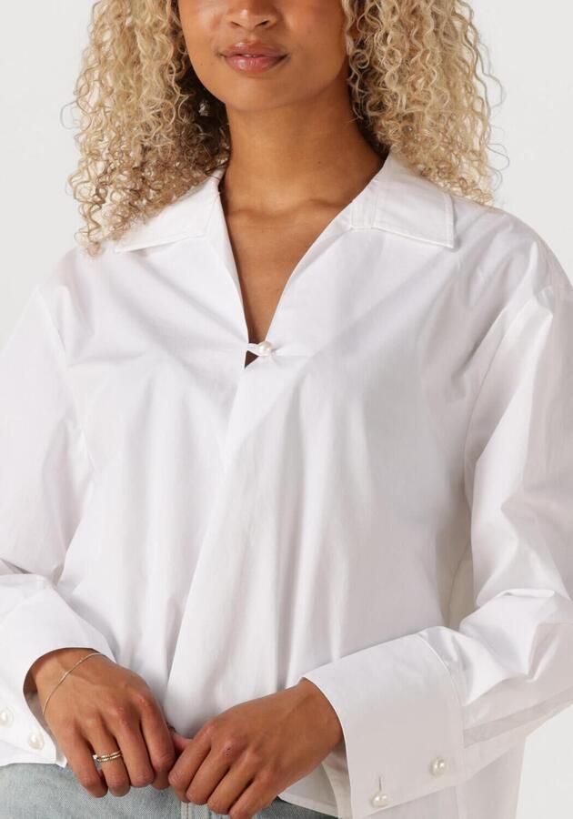 IBANA Dames Blouses Baily Blouse Wit - Foto 3