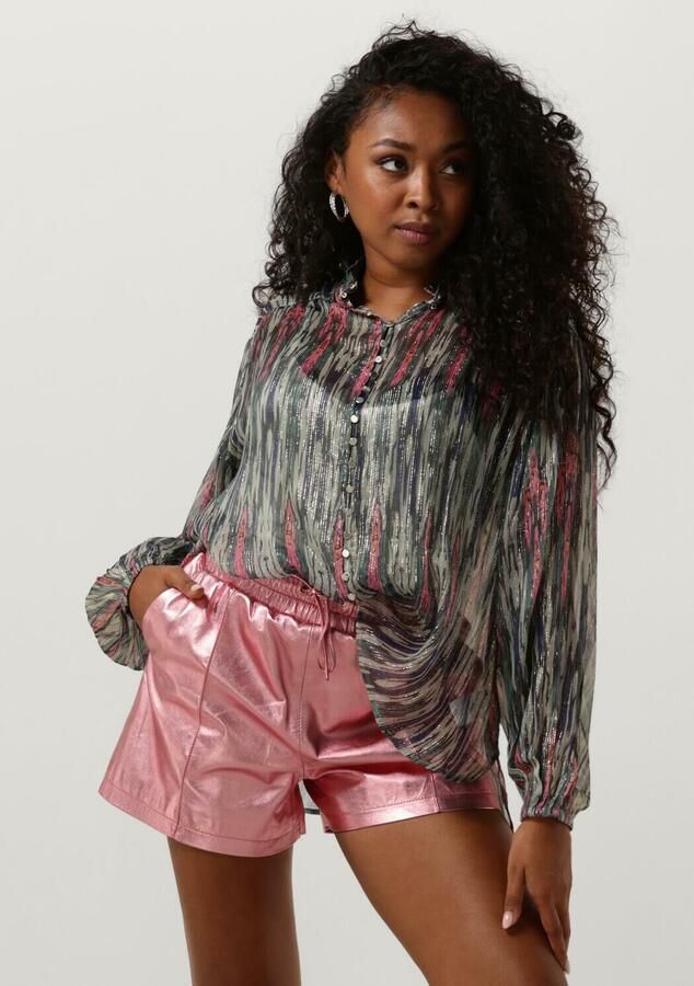 Ibana Lurex blouse met print Talici multi - Foto 4