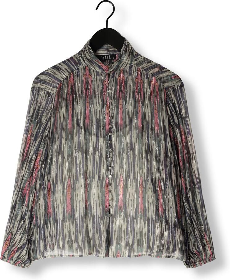 Ibana Lurex blouse met print Talici multi