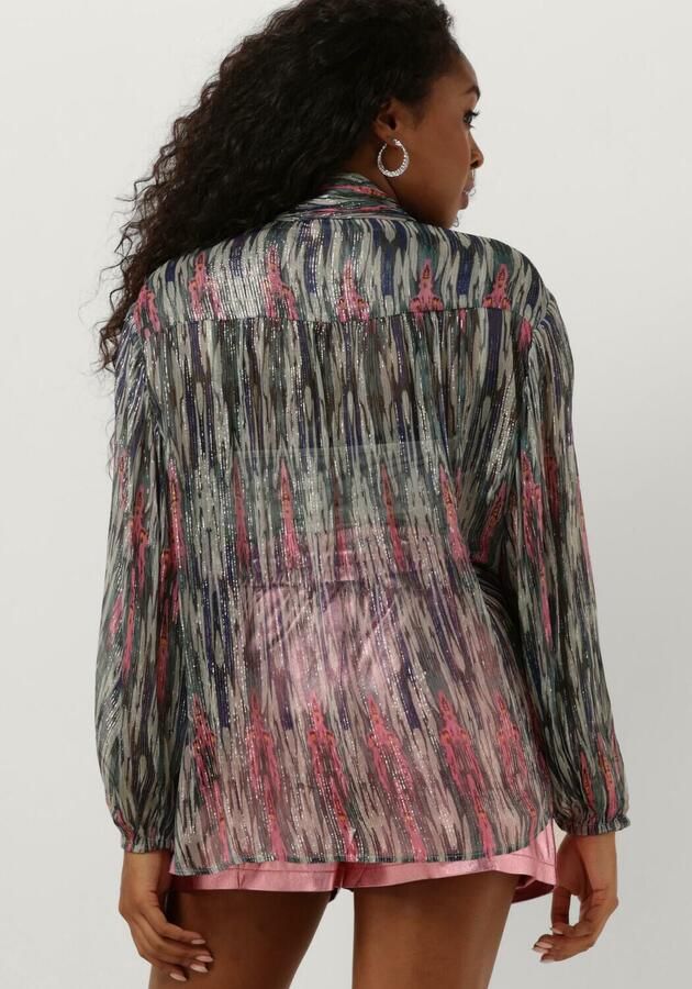Ibana Lurex blouse met print Talici multi - Foto 2