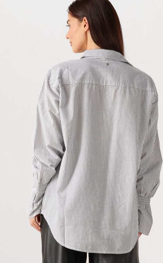 IBANA Dames Blouses Talya Grey Wit - Foto 3