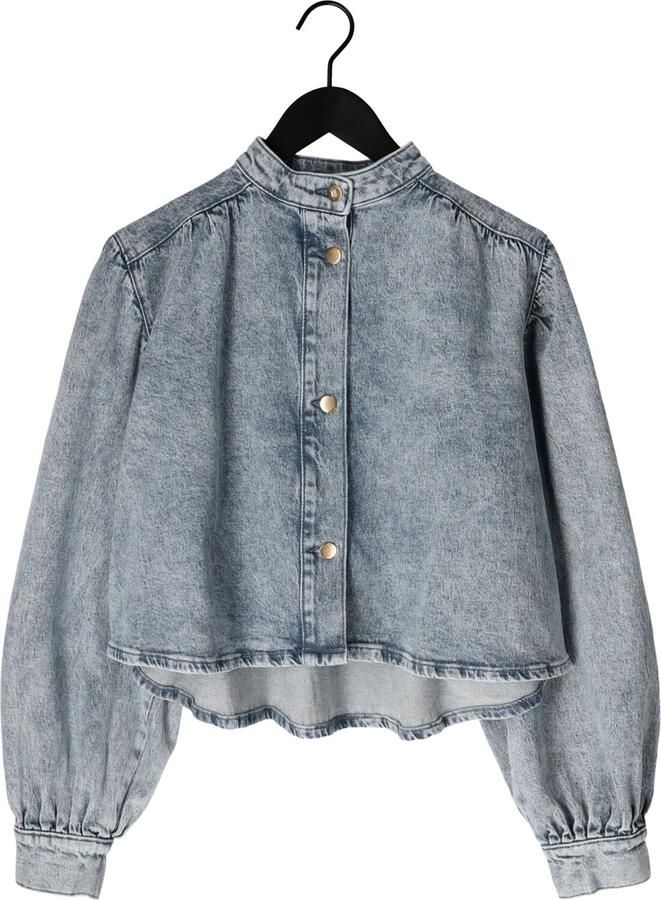 IBANA denim blouse medium blue denim - Foto 2